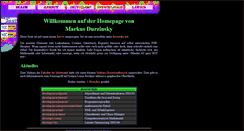 Desktop Screenshot of durzinsky.net